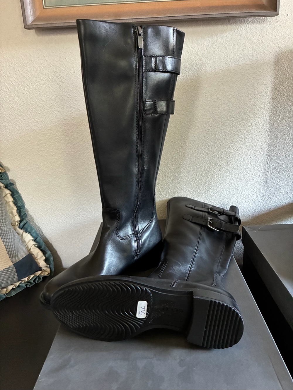 Ecco Riding Boots Black size 7.5